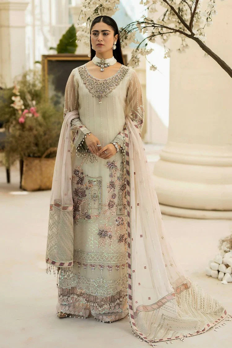 Raeesa - Dehleez Luxury Chiffon Collection Vol 2 - DL-1018 Mehtaab - Unstitched