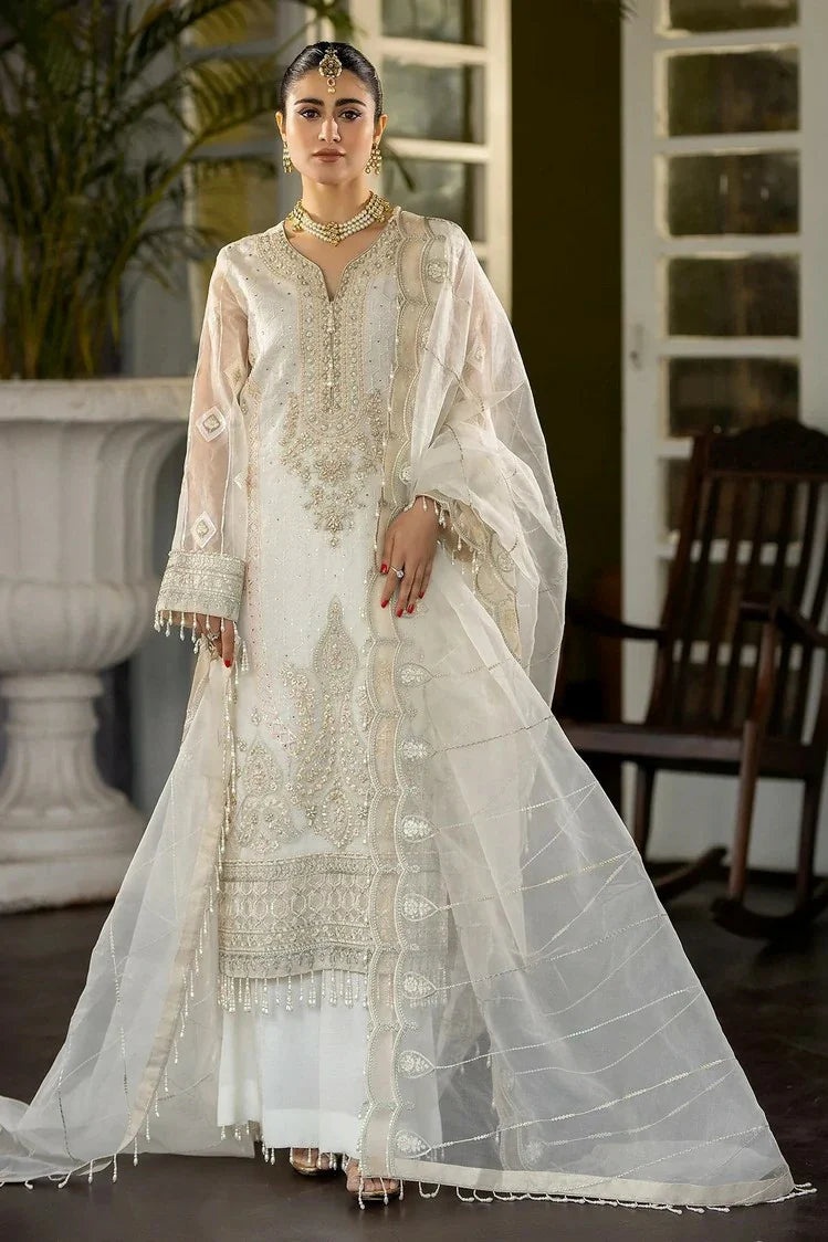 Raeesa - Dehleez Luxury Chiffon Collection Vol 3 - DL-1021-Nigah - Unstitched