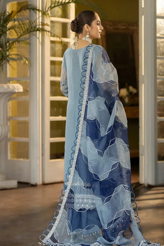 Raeesa - Dehleez Luxury Chiffon Collection Vol 3 - DL-1028-Khayali - Unstitched