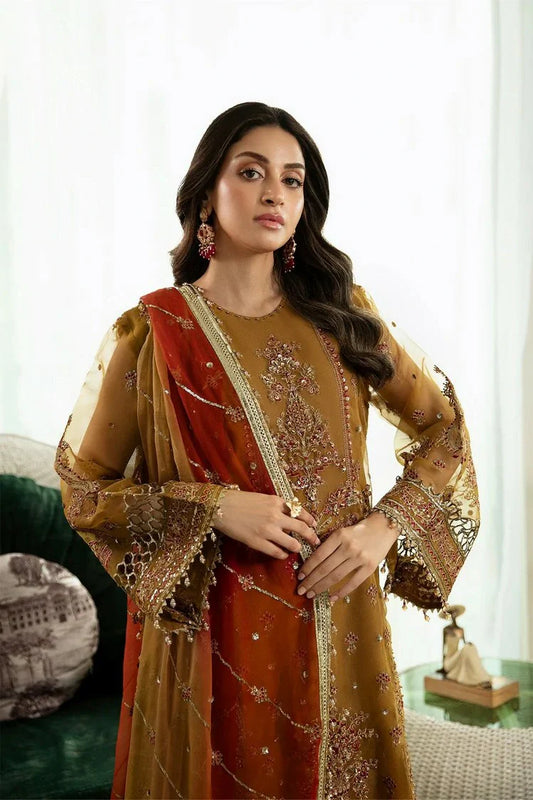 Raeesa - Dehleez Luxury Chiffon Collection Vol 4 - D-1034 - Unstitched