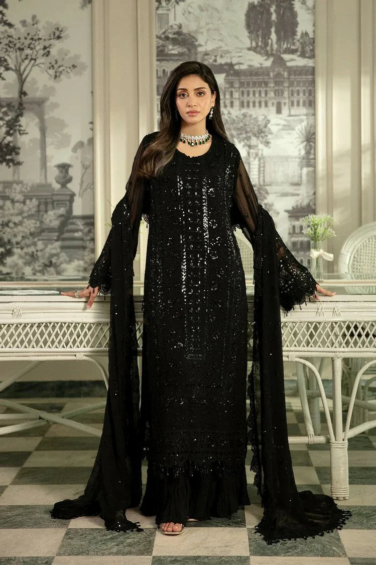 Raeesa - Dehleez Luxury Chiffon Collection Vol 4 - D-1035 - Unstitched