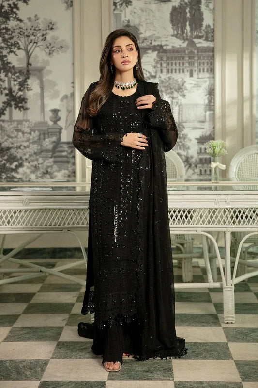 Raeesa - Dehleez Luxury Chiffon Collection Vol 4 - D-1035 - Unstitched