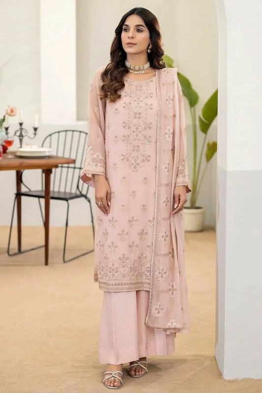 Noor e Fajar - Bakhtawar Embroidered Chiffon Collection Vol 2 - SN-111 - Unstitched