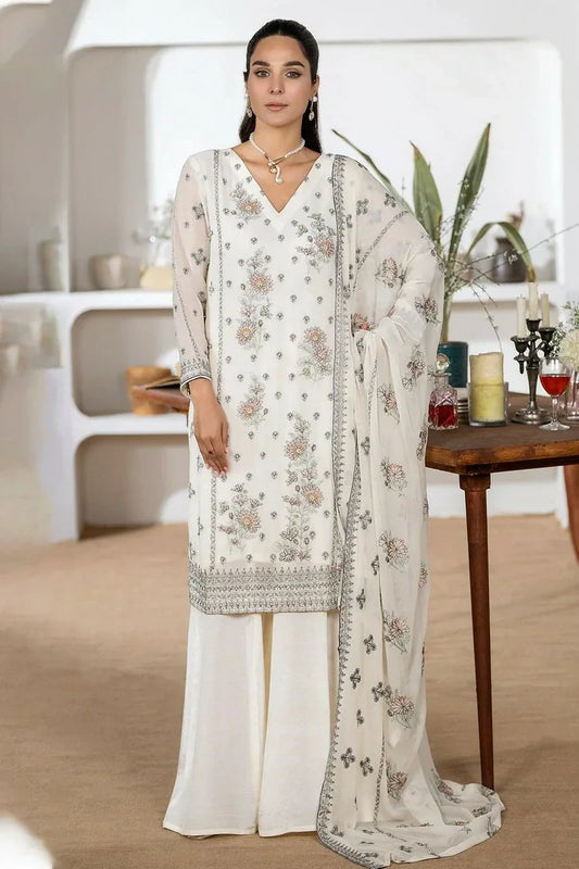 Noor e Fajar - Bakhtawar Embroidered Chiffon Collection Vol 2 - SN-116 - Unstitched