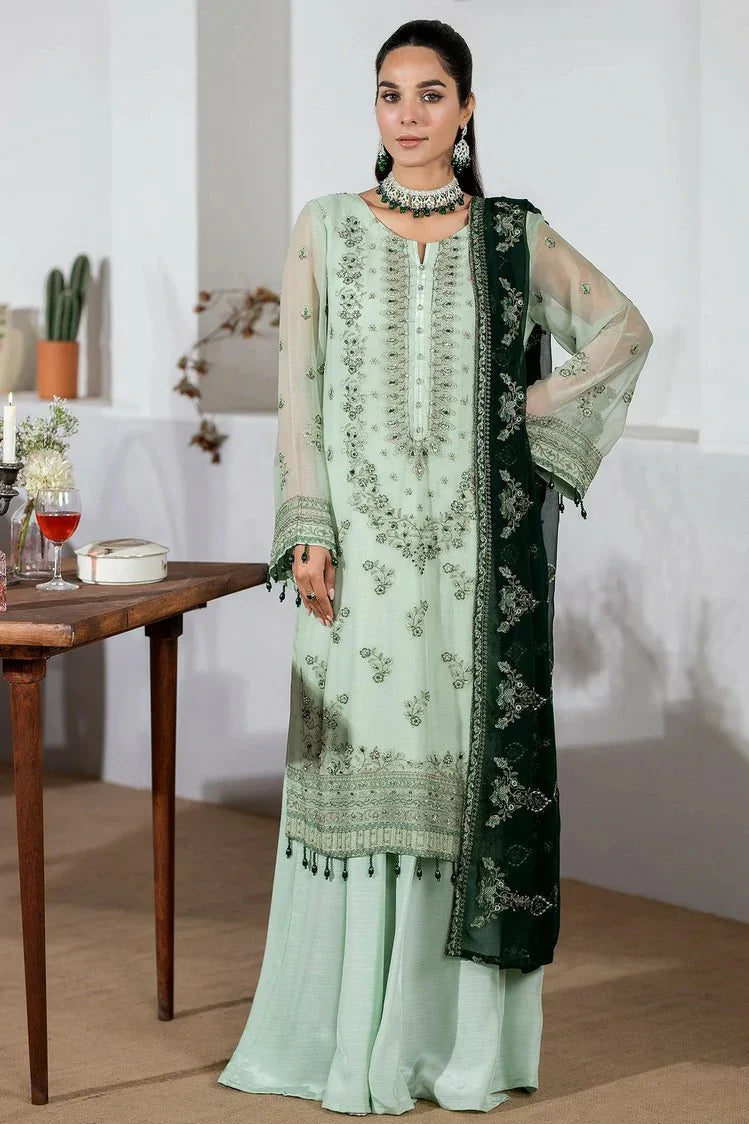 Noor e Fajar - Bakhtawar Embroidered Chiffon Collection Vol 2 - SN-117 - Unstitched