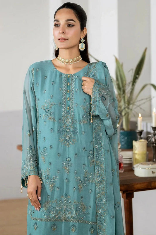 Noor e Fajar - Bakhtawar Embroidered Chiffon Collection Vol 2 - SN-120 - Unstitched