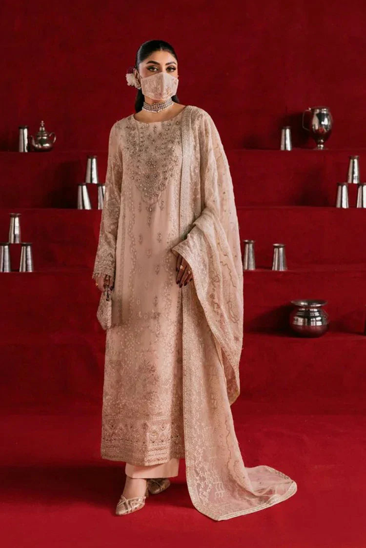 Flossie - Kohinoor Luxury Chiffon Collection - KOH-101 - Unstitched