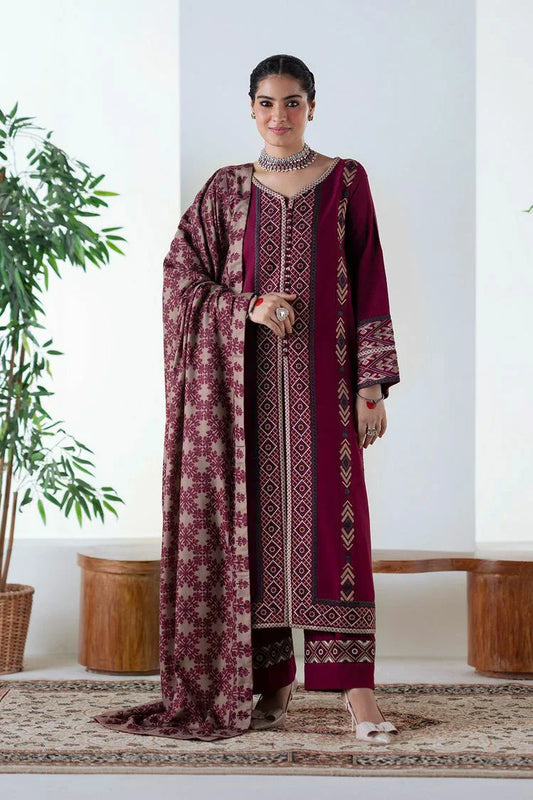 Freesia - Noore Winter Collection - MALALAI-FSU5670 - Unstitched