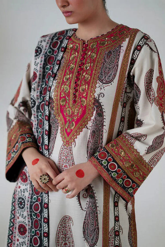 Freesia - Noore Winter Collection - ZOHAL-FSU5678 - Unstitched