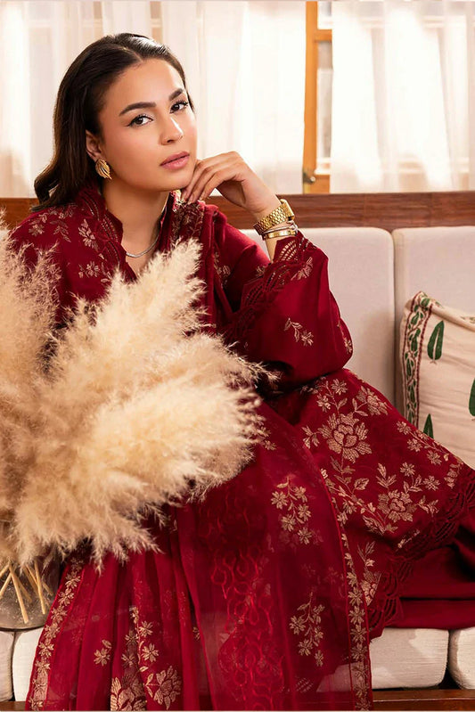 Noor e Fajar - Shabab Embroidered Karandi Collection - KR-229 - Unstitched