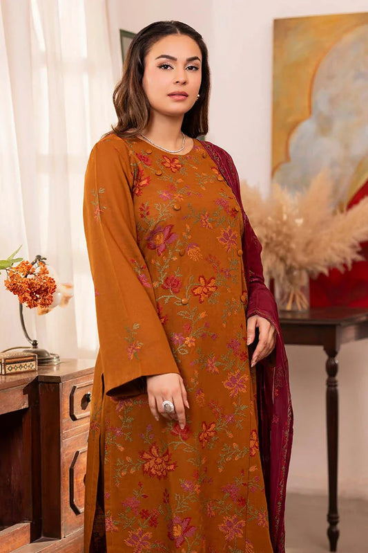 Noor e Fajar - Shabab Embroidered Karandi Collection - KR-233 - Unstitched