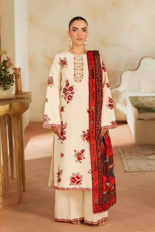Rajbari - Nissa Marina Premium Winter Collection - Design 01 - Unstitched