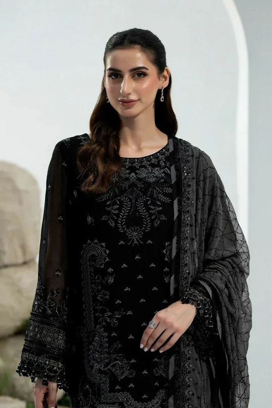 Noor e Fajar - Zahra Luxury Festive Chiffon Collection - ZR-10 - Unstitched