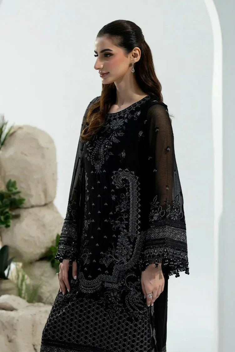 Noor e Fajar - Zahra Luxury Festive Chiffon Collection - ZR-10 - Unstitched