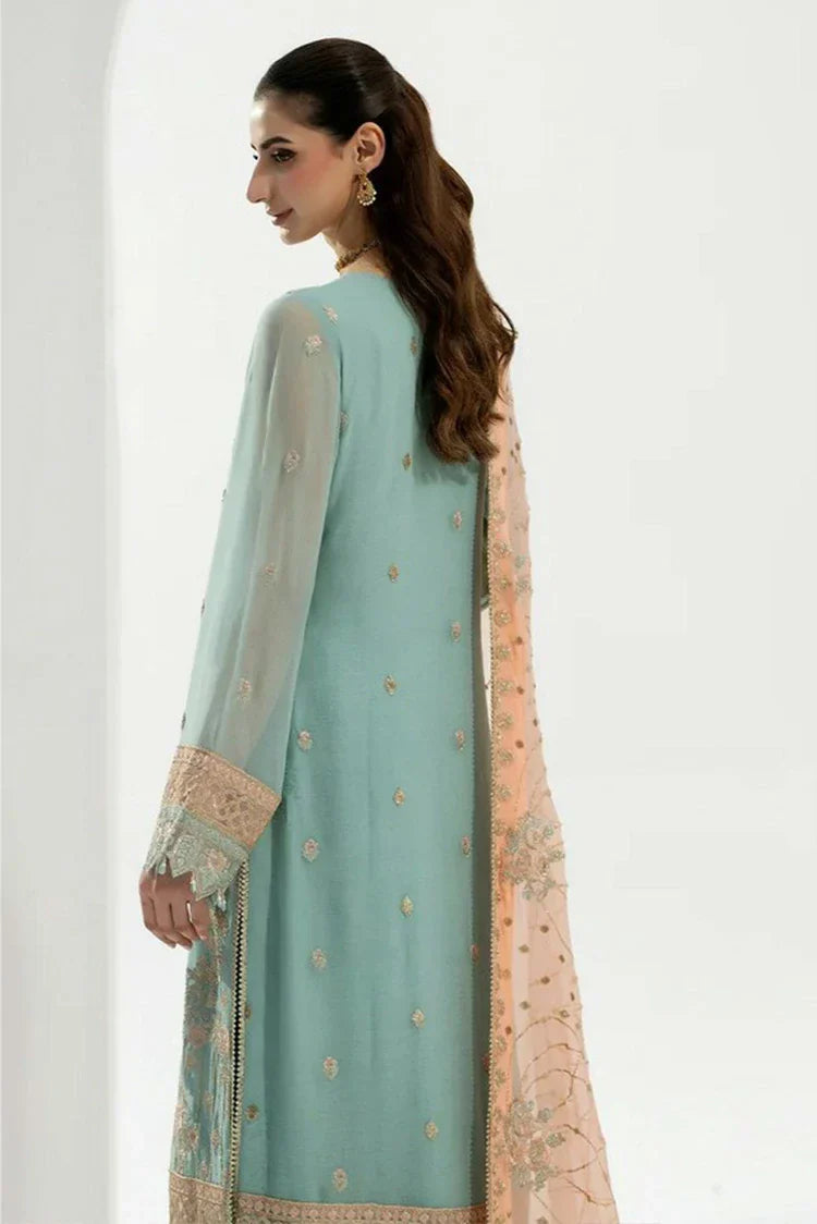 Noor e Fajar - Zahra Luxury Festive Chiffon Collection - ZR-02 - Unstitched