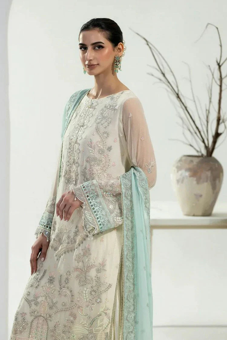 Noor e Fajar - Zahra Luxury Festive Chiffon Collection - ZR-04 - Unstitched