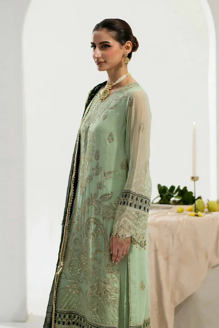 Noor e Fajar - Zahra Luxury Festive Chiffon Collection - ZR-06 - Unstitched