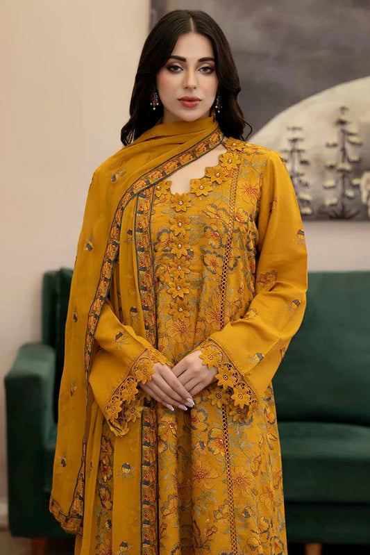 Noor e Fajar - Marjjan Embroidered Karandi Collection - KR-235 - Unstitched