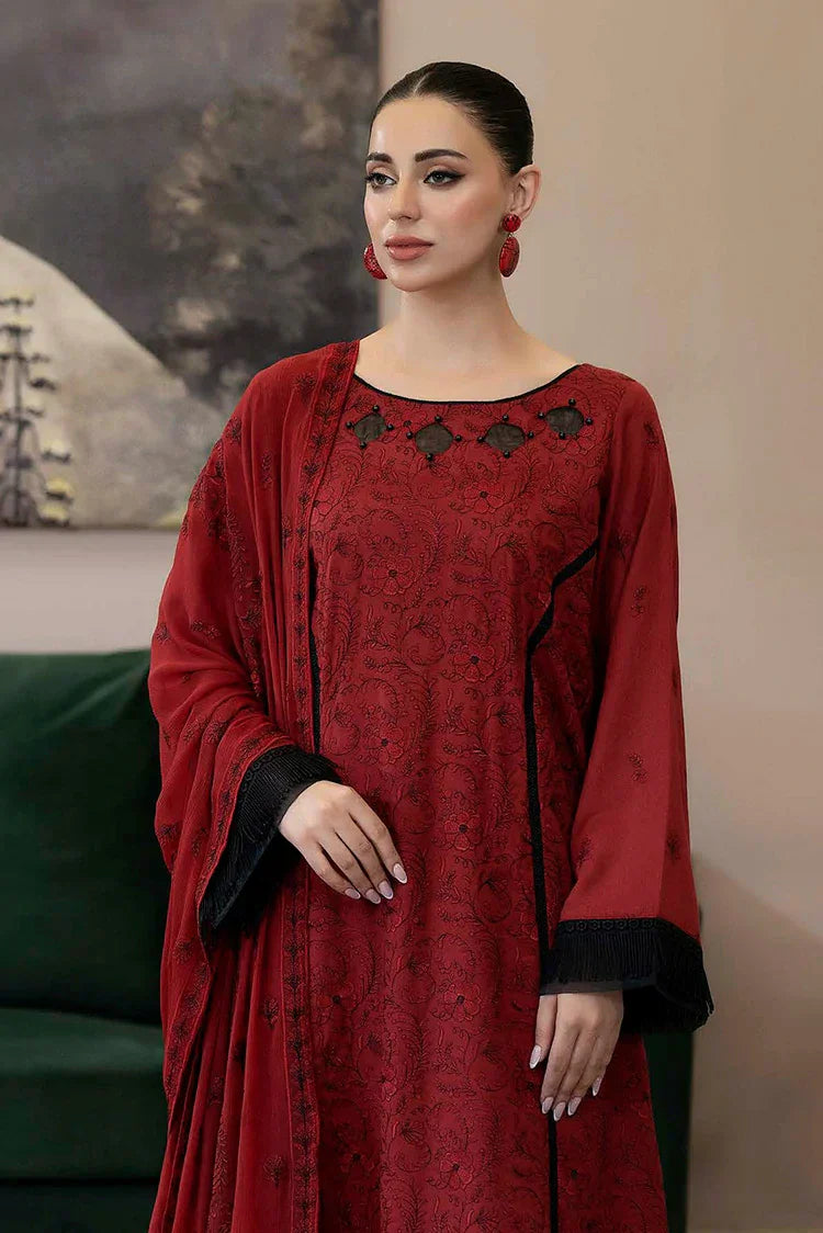Noor e Fajar - Marjjan Embroidered Karandi Collection - KR-241 - Unstitched