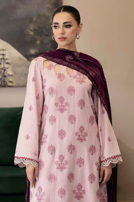 Noor e Fajar - Marjjan Embroidered Karandi Collection - KR-244 - Unstitched