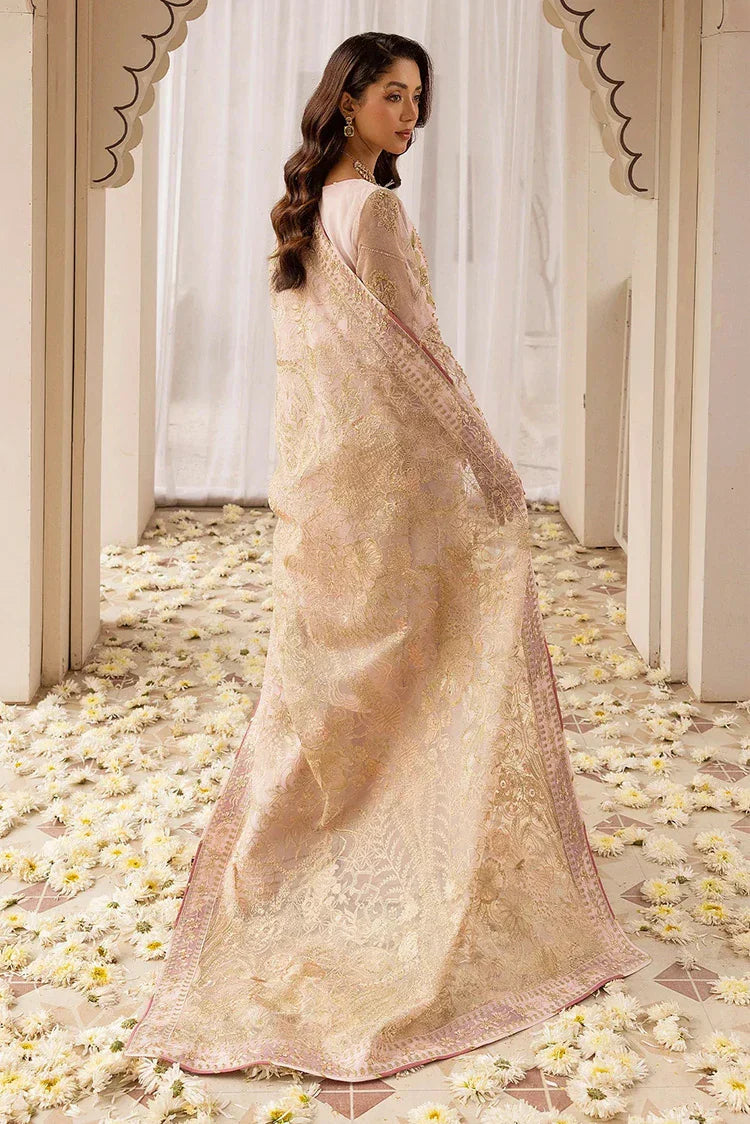 Tessa - Bridal Wear Dresses Collection - Dur e Fishan ( D-04 L-Pink ) - Unstitched