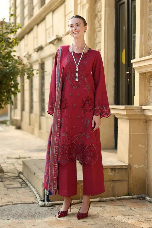 Rang Rasiya - Carnation Winter Luxury Shawl Edit - 10 Mocha - Unstitched