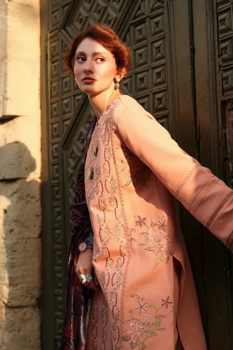 Rang Rasiya - Carnation Winter Luxury Shawl Edit - 03 Latte - Unstitched