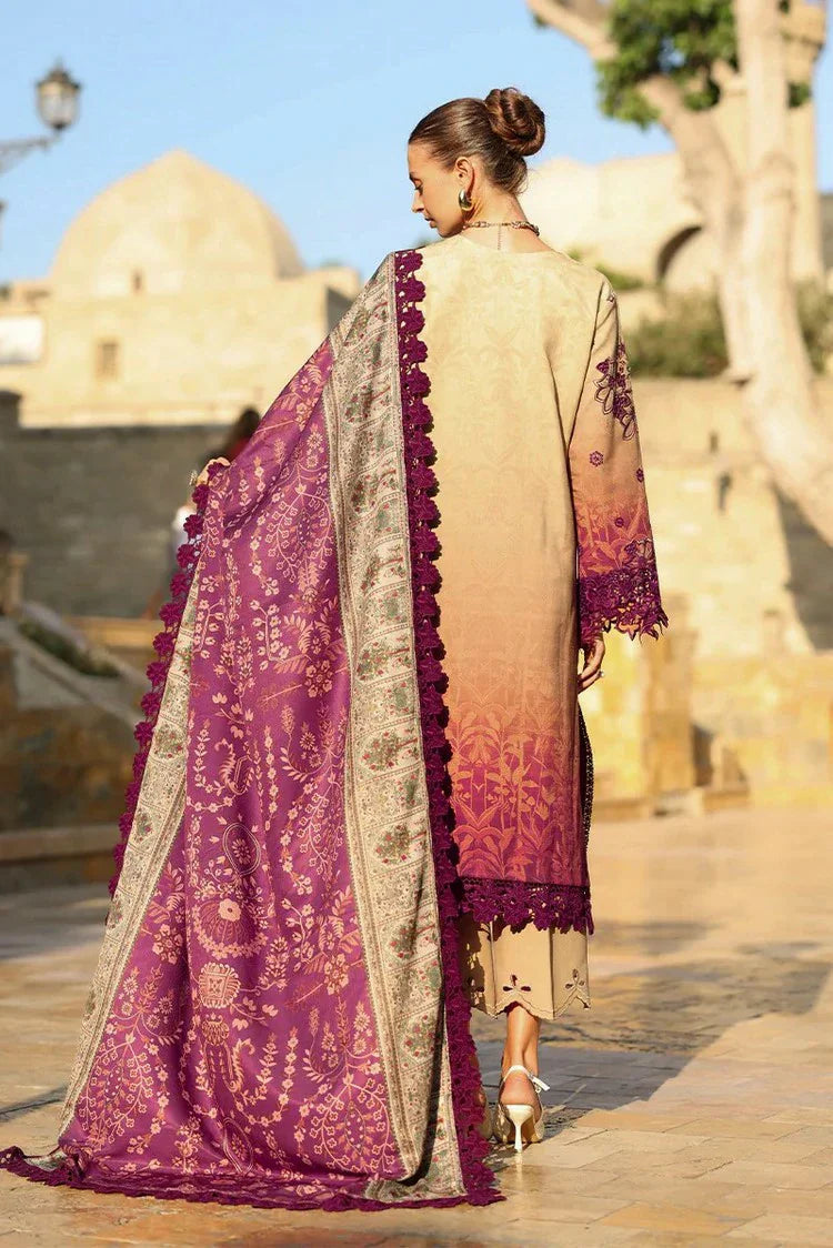 Rang Rasiya - Carnation Winter Luxury Shawl Edit - 08 Chai - Unstitched