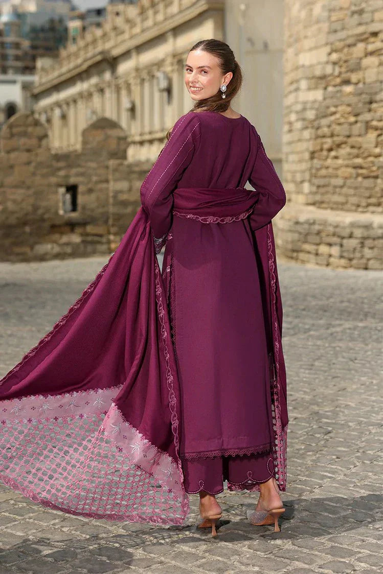 Rang Rasiya - Carnation Winter Luxury Shawl Edit - 09 Affogato - Unstitched