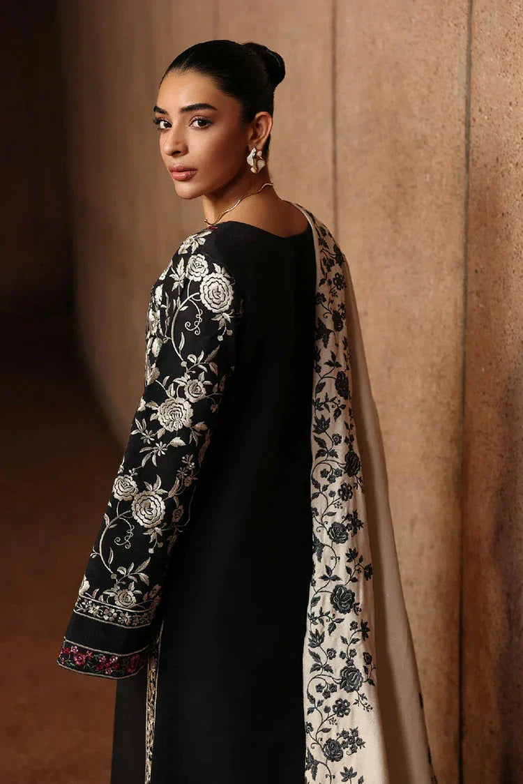 Rajbari - Winter Shawl Edit - Design 12 - Unstitched
