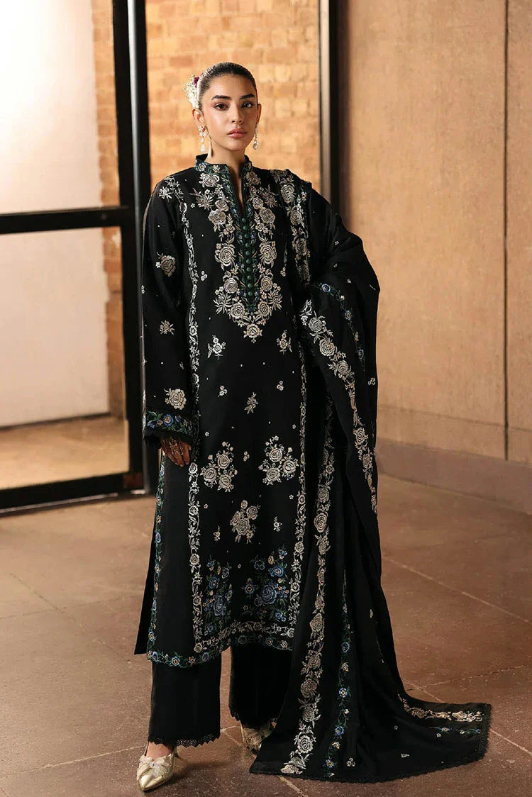 Rajbari - Winter Shawl Edit - Design 01 - Unstitched