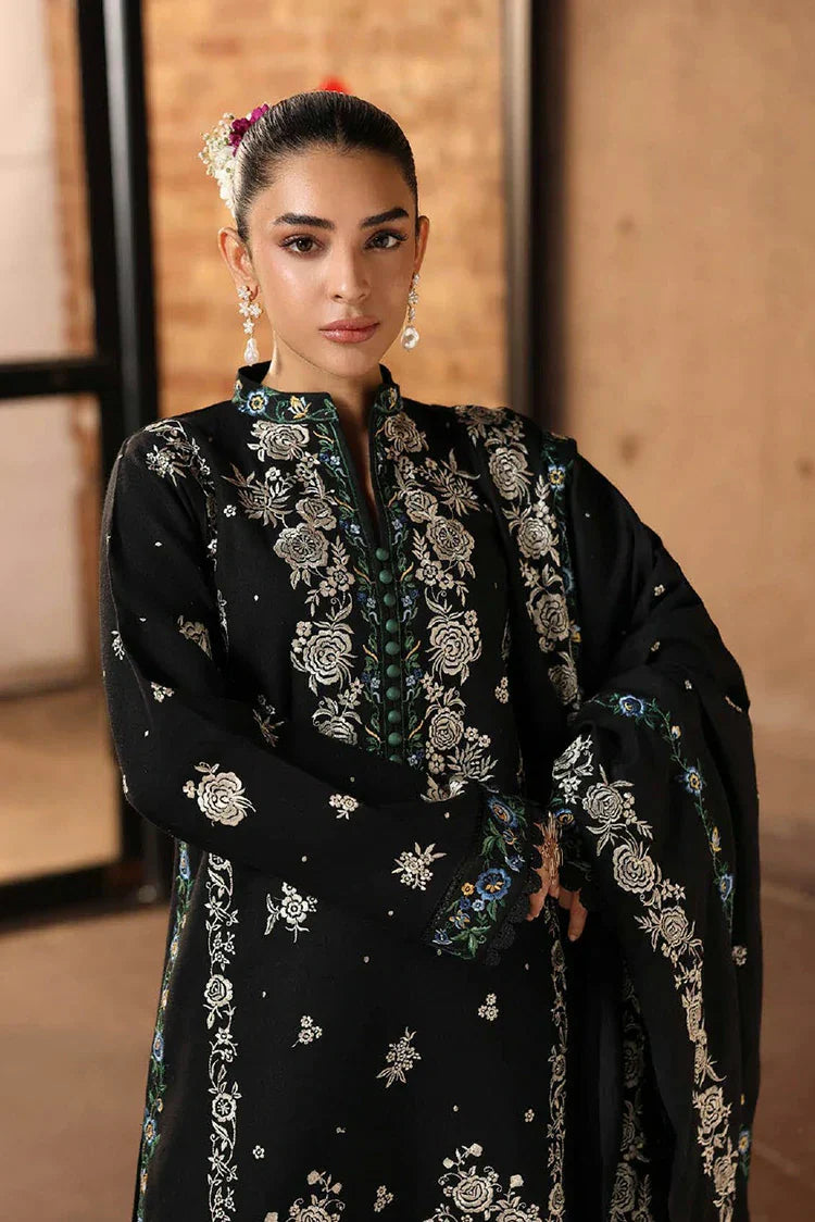 Rajbari - Winter Shawl Edit - Design 01 - Unstitched