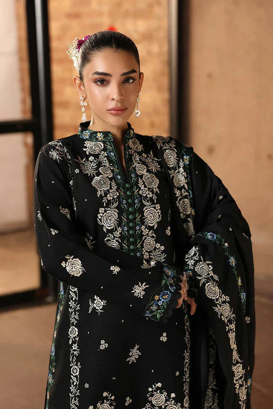 Rajbari - Winter Shawl Edit - Design 01 - Unstitched