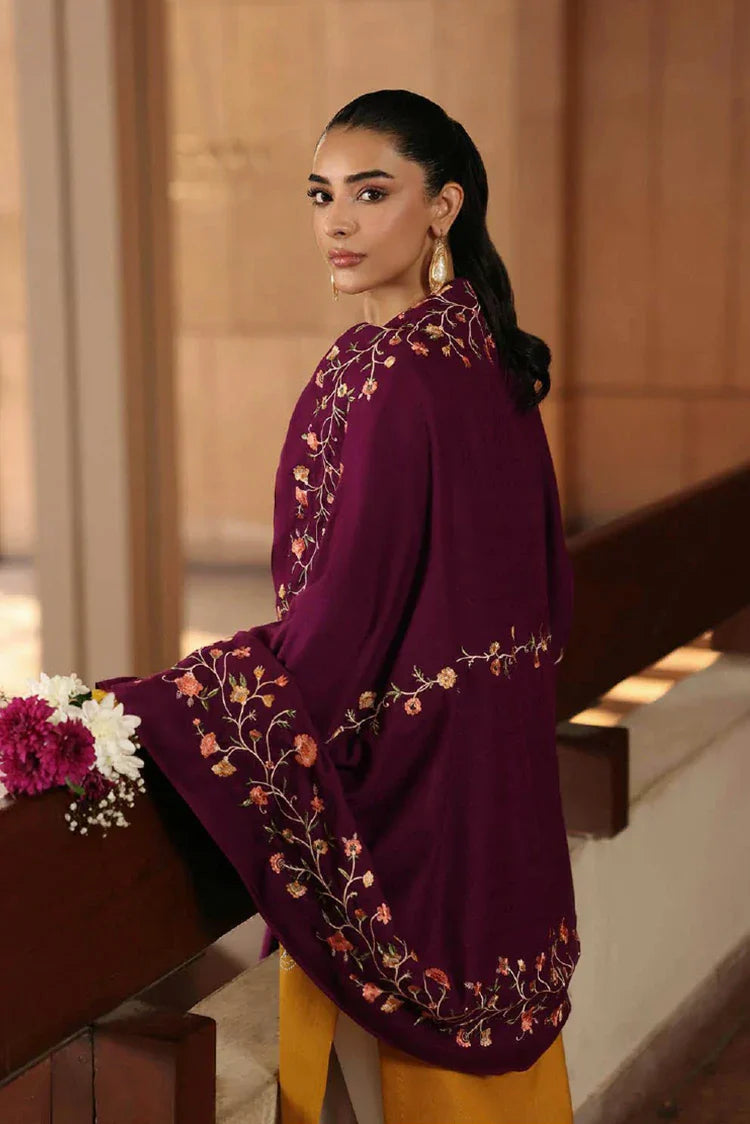 Rajbari - Winter Shawl Edit - Design 03 - Unstitched