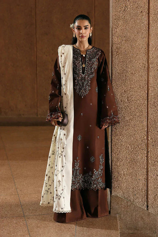 Rajbari - Winter Shawl Edit - Design 08 - Unstitched
