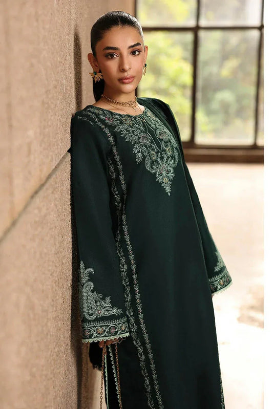 Rajbari - Winter Shawl Edit - Design 09 - Unstitched