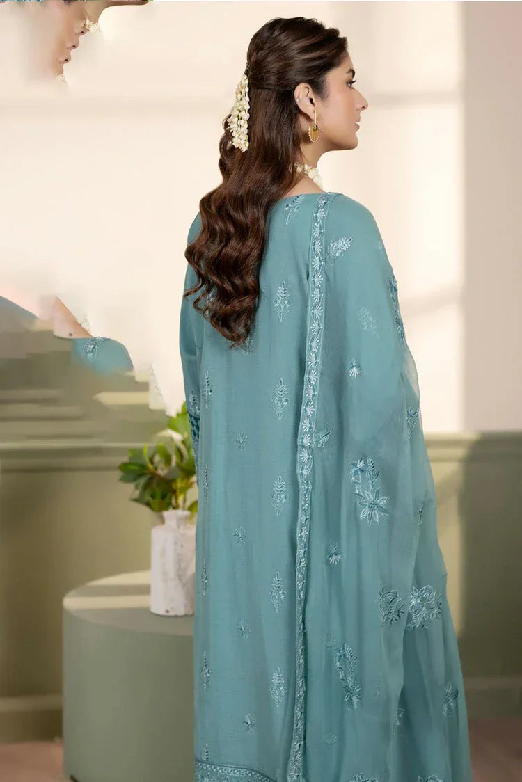 Noor e Fajar - Nisha Embroidered Winter Raw Silk Collection - IS-010 - Unstitched
