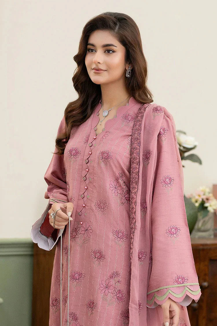 Noor e Fajar - Nisha Embroidered Winter Raw Silk Collection - IS-001 - Unstitched