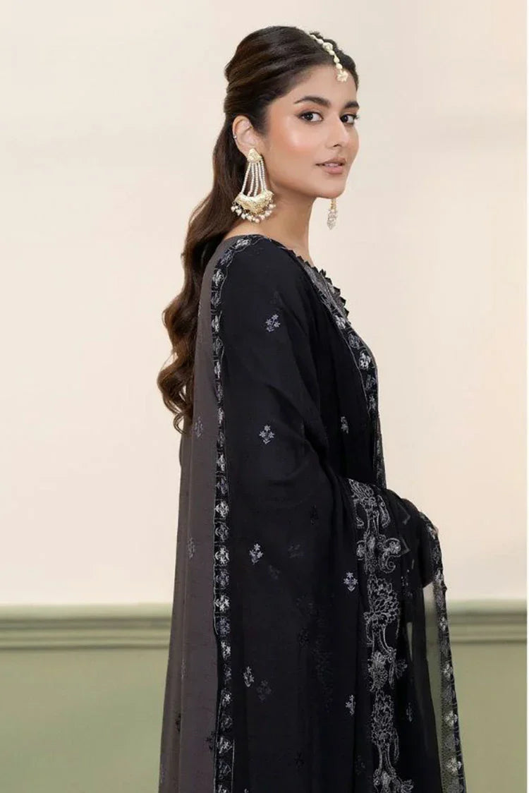 Noor e Fajar - Nisha Embroidered Winter Raw Silk Collection - IS-008 - Unstitched