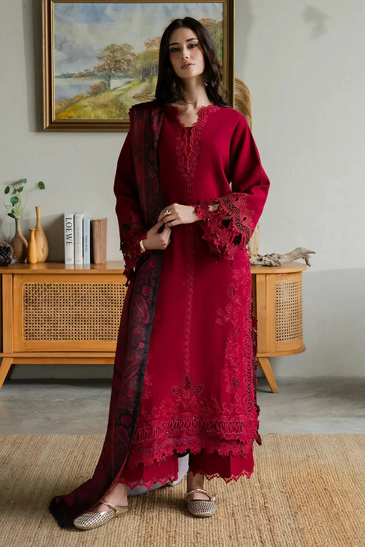 Faiza Faisal - Dastaan Khaddar Collection - 455-ZIMAL - Unstitched