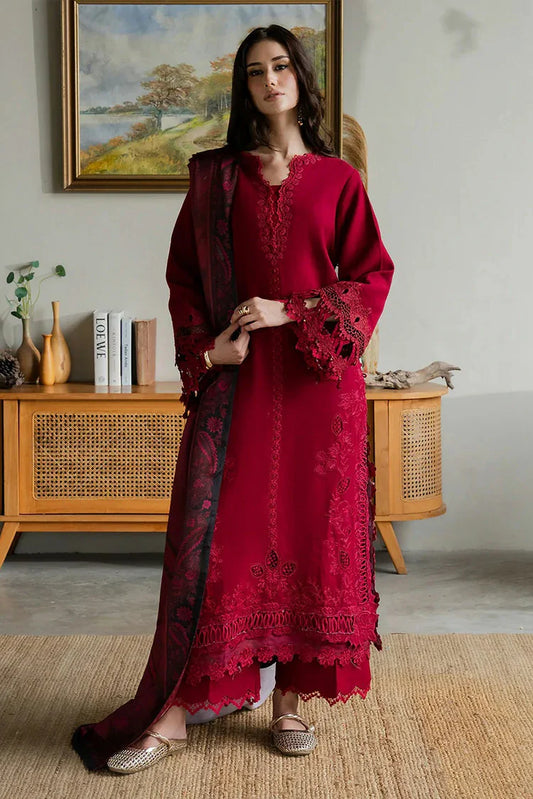 Faiza Faisal - Dastaan Khaddar Collection - 455-ZIMAL - Unstitched