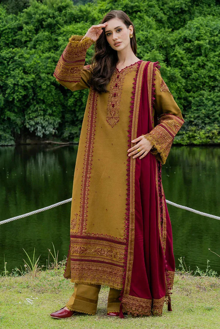 Faiza Faisal - Hoor Karandi Winter Edit - 476-AZIRA - Unstitched