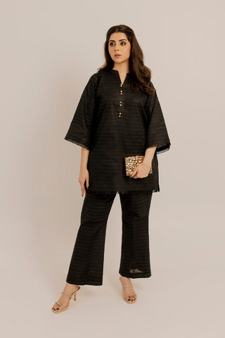 Picture of The Slay Wear - Basic Stitched - Black Horizon Set - Available at Raja Sahib