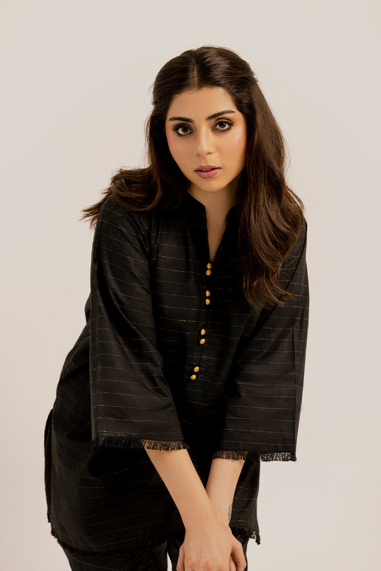 Picture of The Slay Wear - Basic Stitched - Black Horizon Set - Available at Raja Sahib