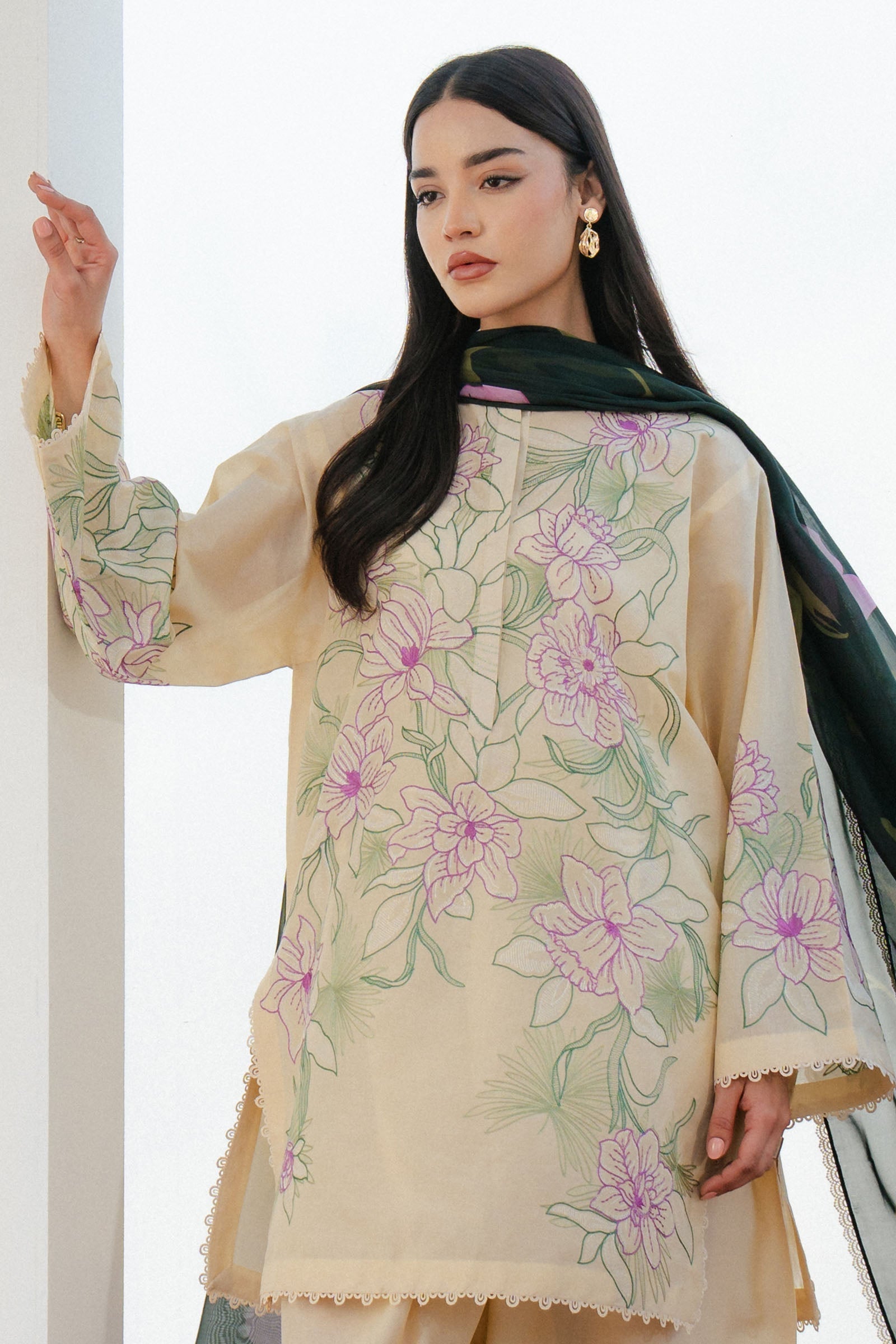 Picture of Zara Shahjahan - Coco Lawn Collection - BLOOM-1B - Available at Raja Sahib