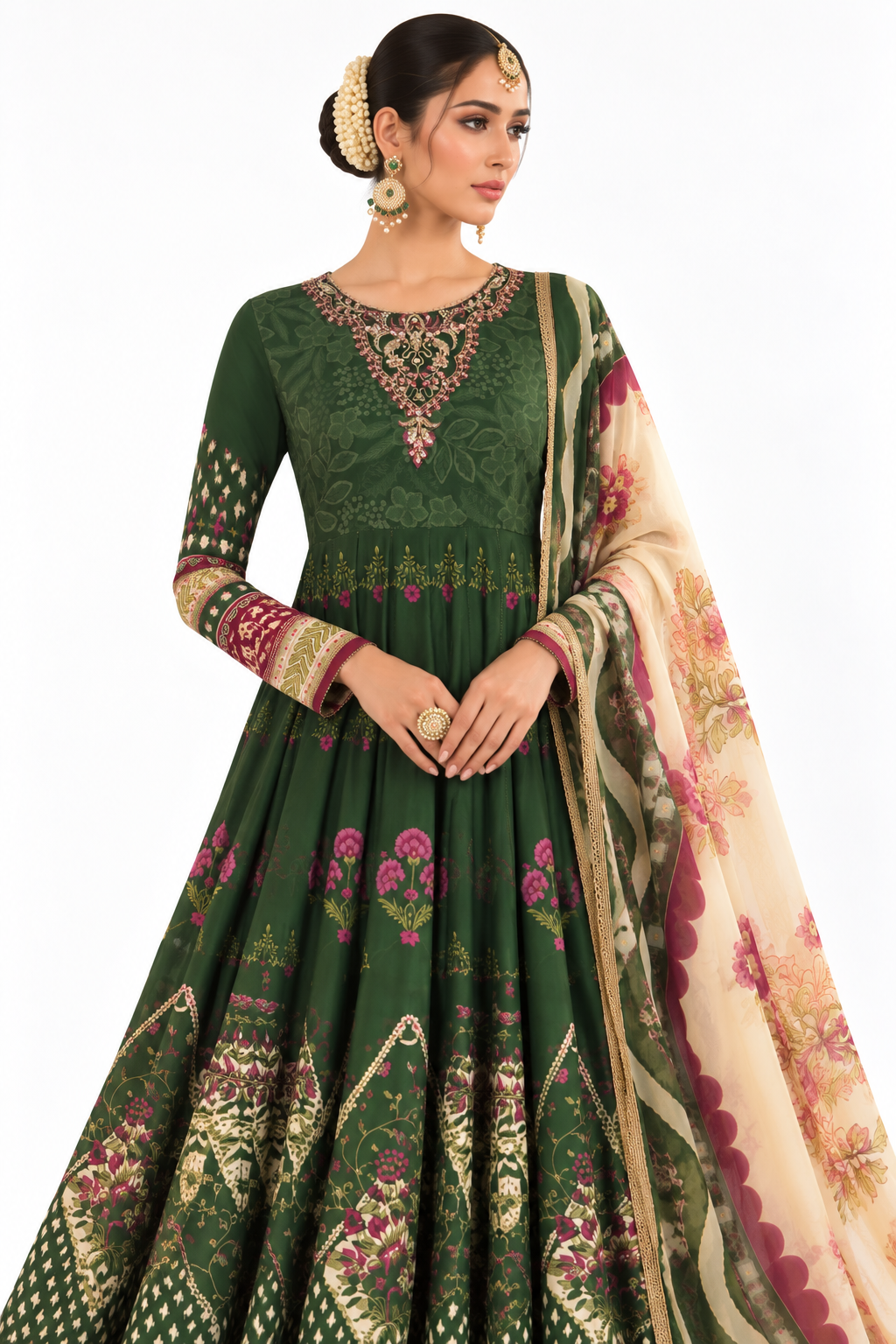 Picture of Saira Rizwan - Pishwas Collection - BAHAAR-03 - Available at Raja Sahib