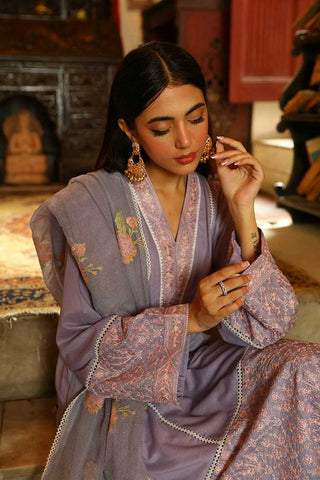 Picture of Shanyera - C4 - Lilac Muse Embroidered Lawn 3-PC Suit - Available at Raja Sahib