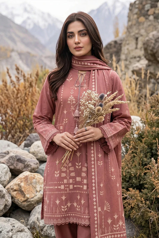 Lakhany - Pashmina Printed Collection - LG-RL-0519-A - Unstitched