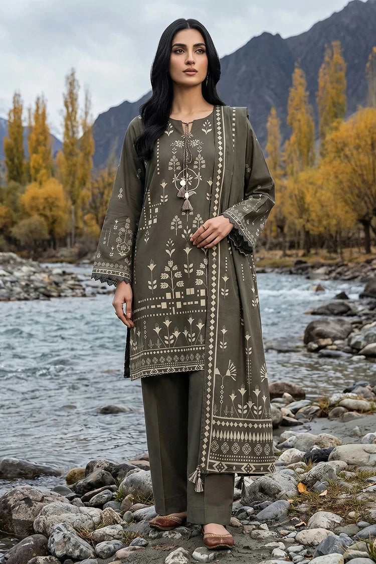 Lakhany - Pashmina Printed Collection - LG-RL-0519-B - Unstitched