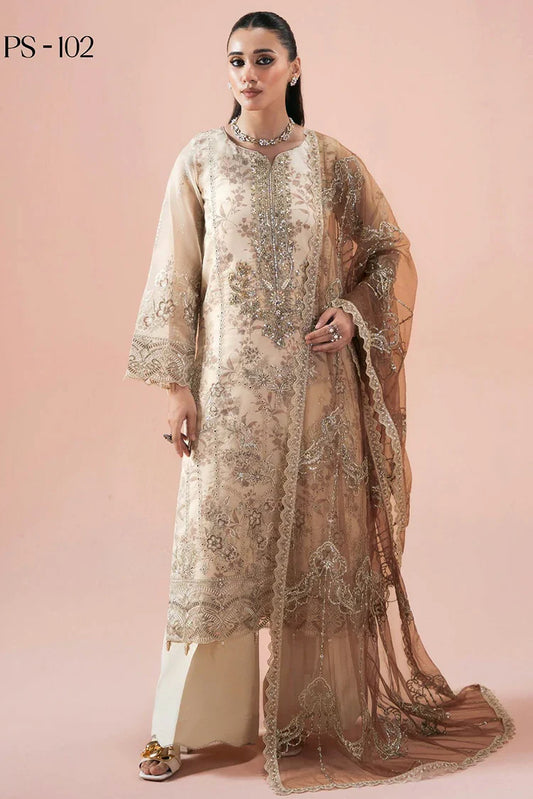 Ramsha - Rangeen Festive Formals Vol 1 - PS-102 - Unstitched